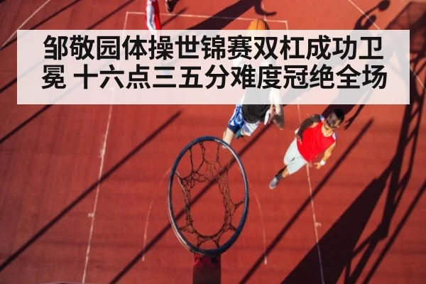 邹敬园体操世锦赛双杠成功卫冕 十六点三五分难度冠绝全场